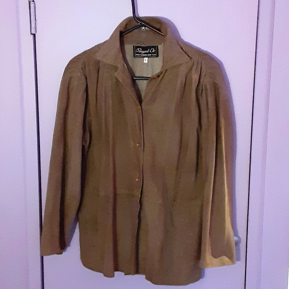 B E G E D -Or Suede Jacket